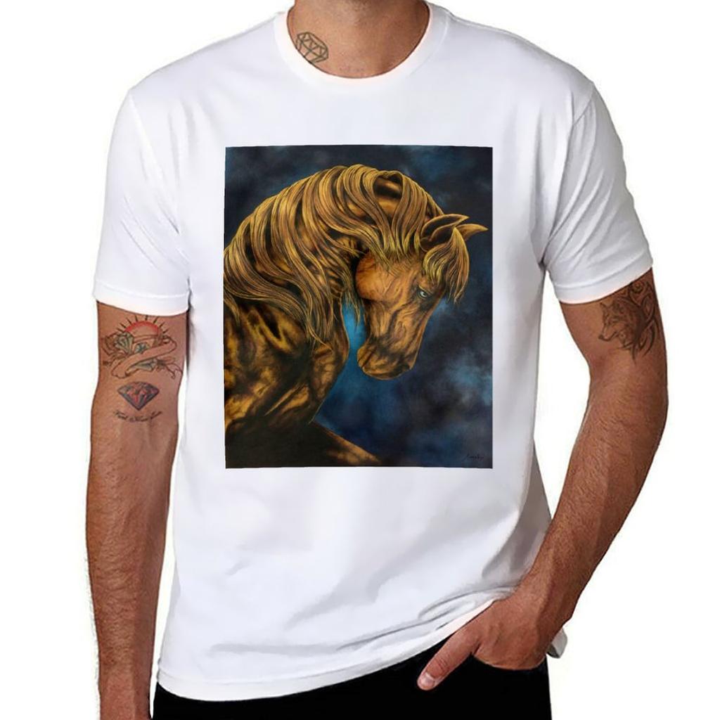 Proud Copper Stallion Tshirt T Shirt For Unisex 100 Percent Cotton Anime T Shirts Oversize Tshirt