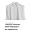 Ribbed Shawl For Women Winter False Collar for Women Neck Wrap Men Women Turtleneck Collar Ribbed Knitted Elastic