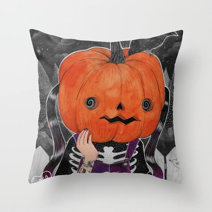 New Halloween Pumpkin Series Home Decoration Pillow Cushion Halloween Pillow Cover