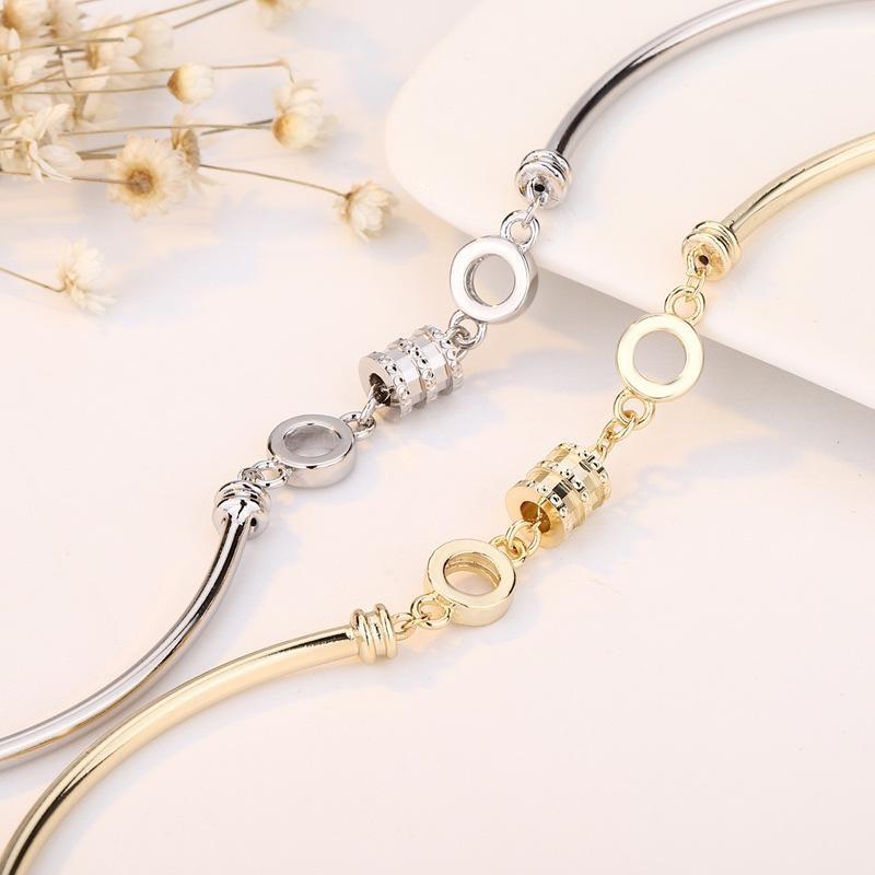 Lindon Zirkon armbånd smykker geometriske perle kjede lenke armbånd mote fin bryllupsgave til kjæreste kvinner