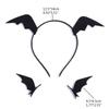 Cosplay Bat Headband Cartoon Bat Wing Hair Clips for Halloween Party Wear Hair Band Birthday Headpiece Party Supplies