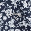 Short Sleeve Polo Shirt Quick Flower Golf C25134207 M [Callaway] Women's (Sweat Wicking, Drying, Pattern) / / 1120_Navy