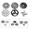 Kitchen Meat Grinder Tool Home 6pcs Mixer Kit Accessories Stainless Steel