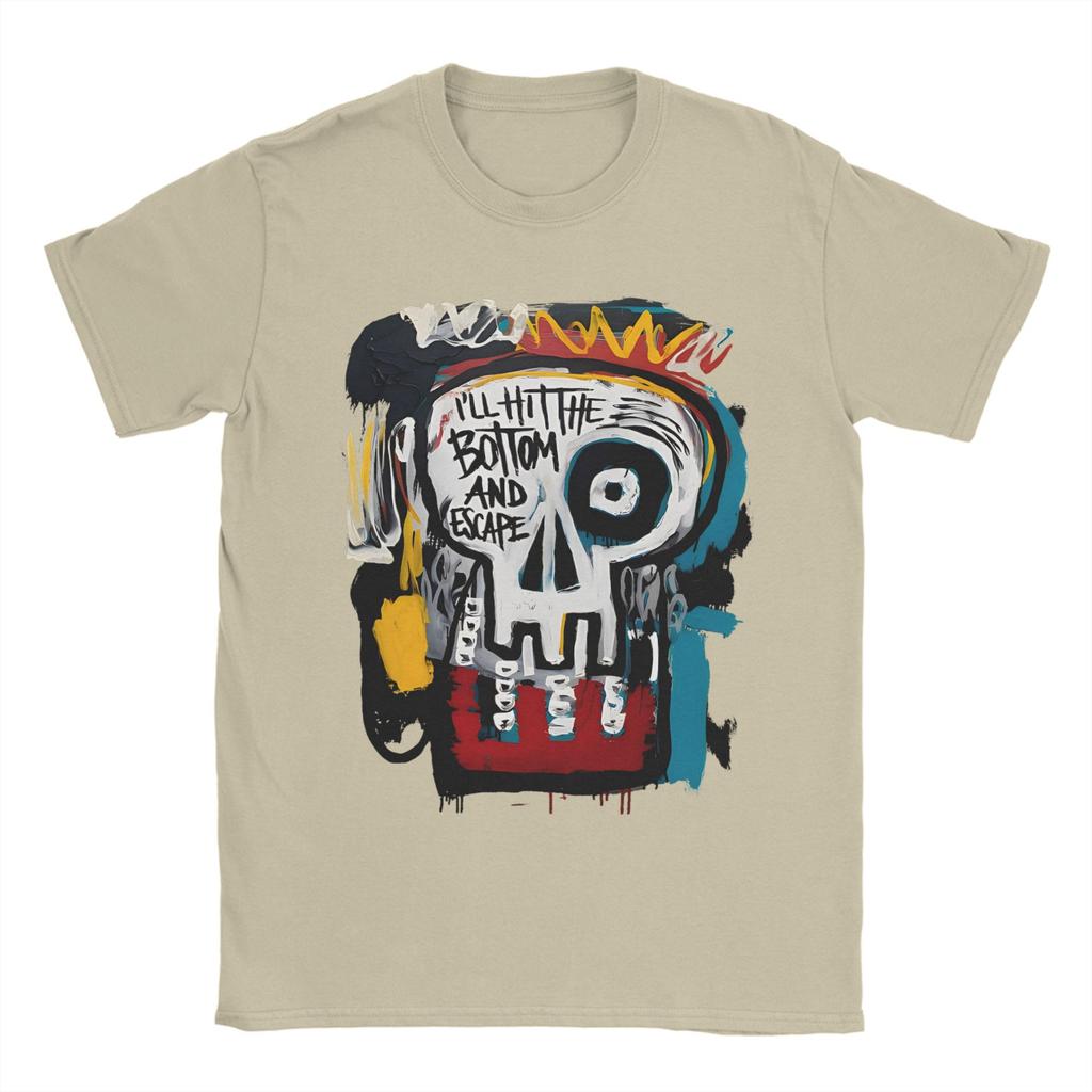 Radiohead Weird Fishes T Shirts for Men Pure Cotton Funny T-Shirts O Neck British Rock Band Tees Short Sleeve Clothes Plus Size