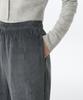 Musinsa Standard Woman Women'S Velour Corduroy Lounge Pants [Dark Gray]