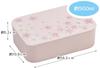 Skater Lacquered Lunch with Inner and Cherry Blossom Made In Japan (NLP5-A) Single-Tier Box, 500ml, Belt, Pink,