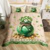 Goldmünzen Bettwäsche-Set Für Kinder Teenager Queen King Leichte Tagesdecke Bettbezug Schlafzimmer Dekor Geldzeichen Bettwäsche-Sets Ohne Bettdecke