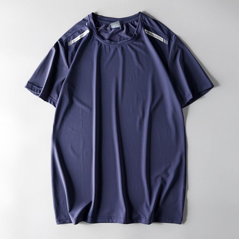 Sports Short Sleeve Original Order Men Quick Drying Clothes Ice Silk T-shirt