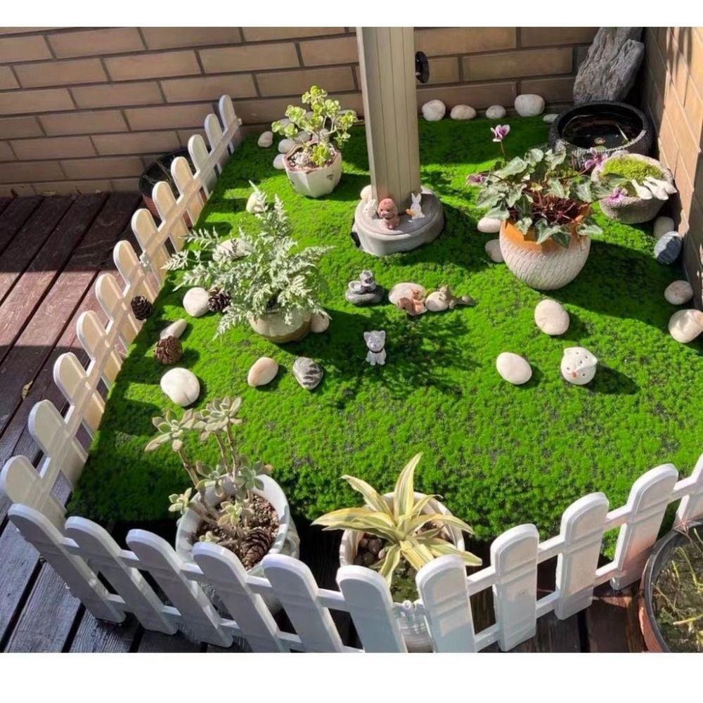 DIY Artificial Moss Carpet Durable Simulation Moss Sheet Fake Moss Grass Turf  Wall