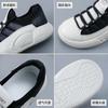 Korean Style White Shoes Women's  Autumn New Ins Student Leisure Street Shot Shoes Women's Platform Hight Increasing Board Shoes 6056
