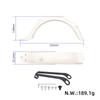 Rear Mudguard Kit Scooters Rear Fenders Replacement Accessory with Mudguard Bracket Compatible with M365/1S/ProPro2