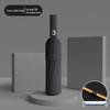 High-End Black Automatic Folding Umbrella with Sunshade and Customized Logo