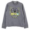 KENZO [Domestic Regular] Tiger Embroidered Crew Neck Sweatshirt/ tops L grayUsed