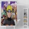 Hot Japan Anime N-NarutoS Shower Curtain Waterproof Polyester Fabric Paint Bath Curtains Home Bathroom Decor Curtain With Hook
