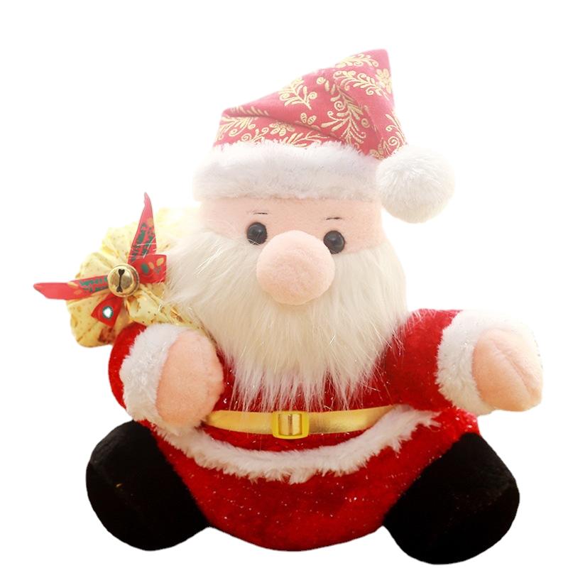 

Клаус Санта Лось Плюшевая Игрушка Кукла Рождественское Украшение Дома Детский Подарок Девочкам Santa Claus,15cm/5.91in