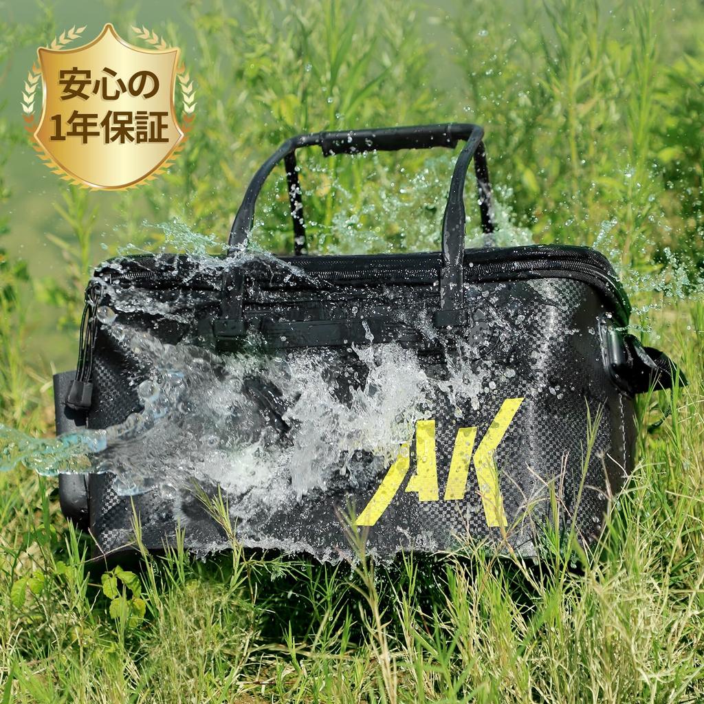 Foldable Fishing Bucket, 40cm Large Capacity Live Fish Bucket with Breathable Skylight, Comfortable Handle, and Thick EVA Case for Outdoor Fishing