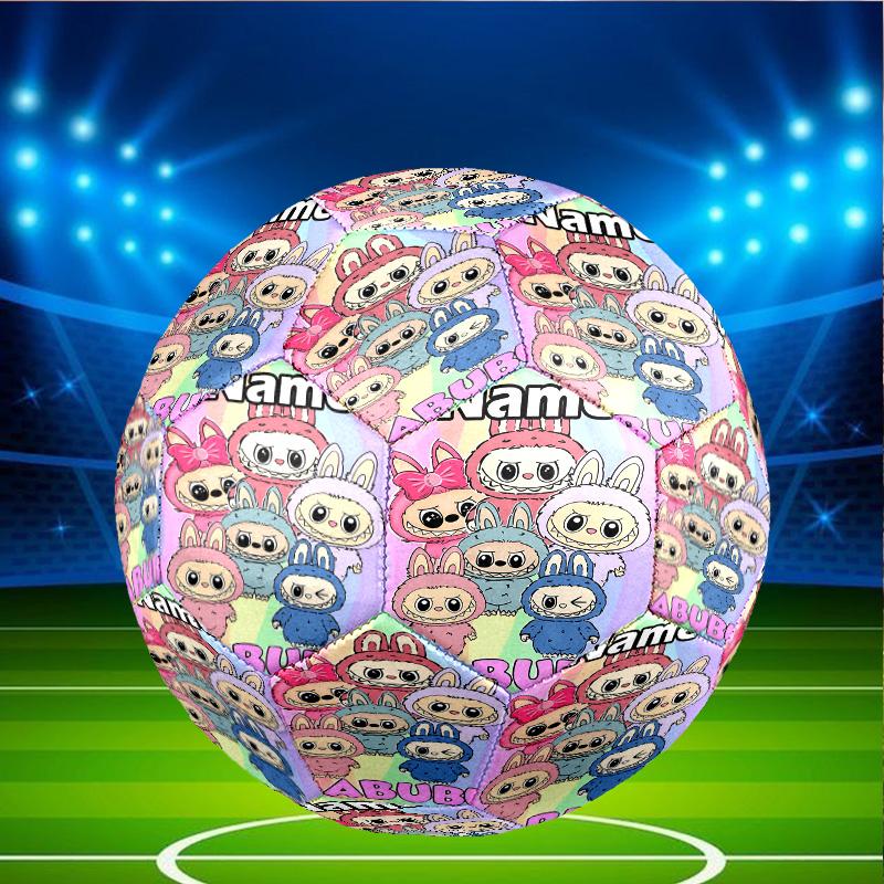 Custom Name Personalized Labubu Print Size 5 Soccer Ball Training & Match Football, for Team, Kicking, Gift for Football