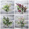 Branch Style Artificial Fruit Stem Realistic Design Fake Branch Decor  Garden Decoration