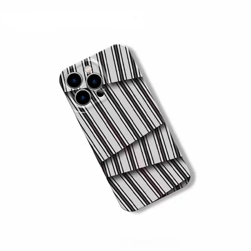 Irregular vertical lines are suitable for iPhone16 Apple 1514PLUS new 13 mobile phone case 12 protective case 11pro.