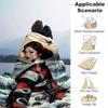 1pc Japanese Geisha Design Throw Blanket Home Decor, Sofa Cover, Outdoor Blanket .W052