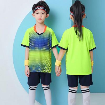 Men'S And Women'S Suit Trendy Training Team Uniform Kids Adult Team Competition Summer Sports Short Sleeve Soccer Jersey Fb05
