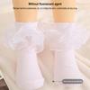 Spring Summer Kids Girls Lace Bow Socks Children Short Sock Soft Cotton Spanish Children Toddlers Socks 0-10 Years