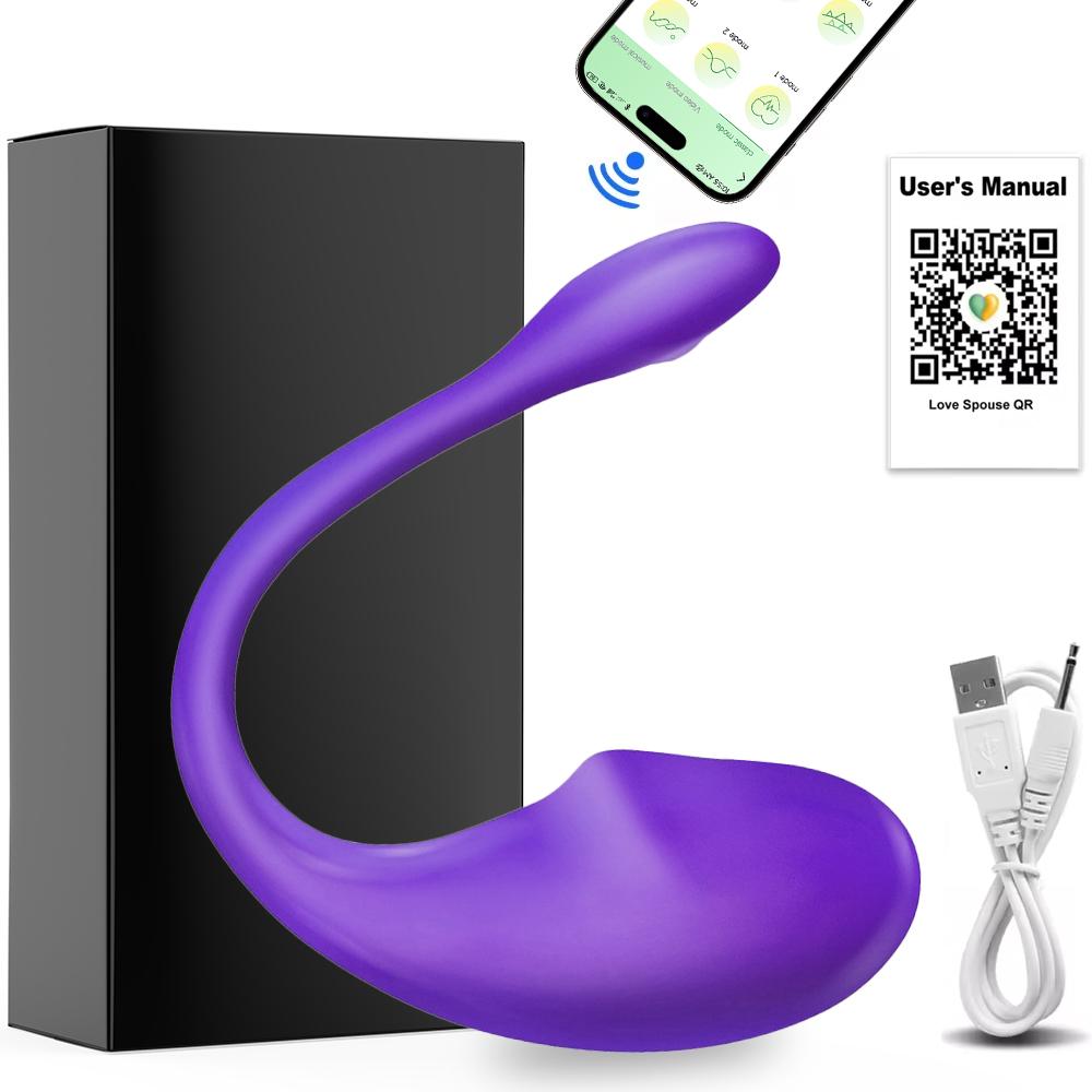 Wireless Bluetooth G Spot Vibrator for Women Dildo APP Remote Control Wear Vibrating Egg Clit Female Panties Sex Toys for Adults