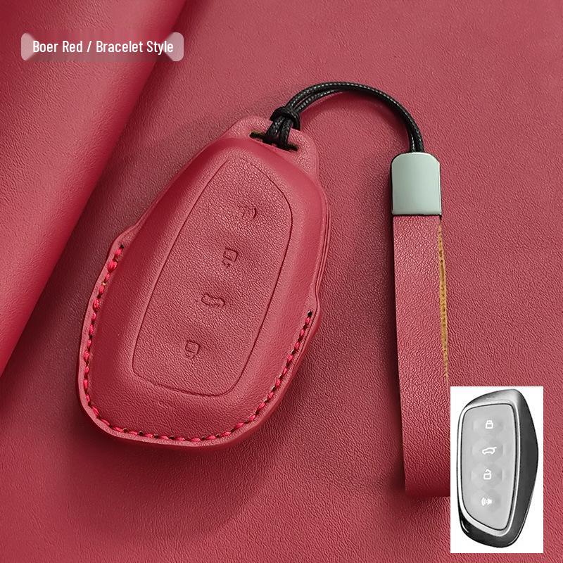 High-End Key Case for Great Wall Haval H6, H2S, Big Dog, Divine Beast, Fierce Dragon, Owl, Dragon Max, Cool Dog 2024 Models.