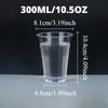 50/100PCS Disposable Clear Plastic Cups Outdoor Plastic Coffee Cups Picnic Birthday Kitchen Party Tableware Christmas New Year