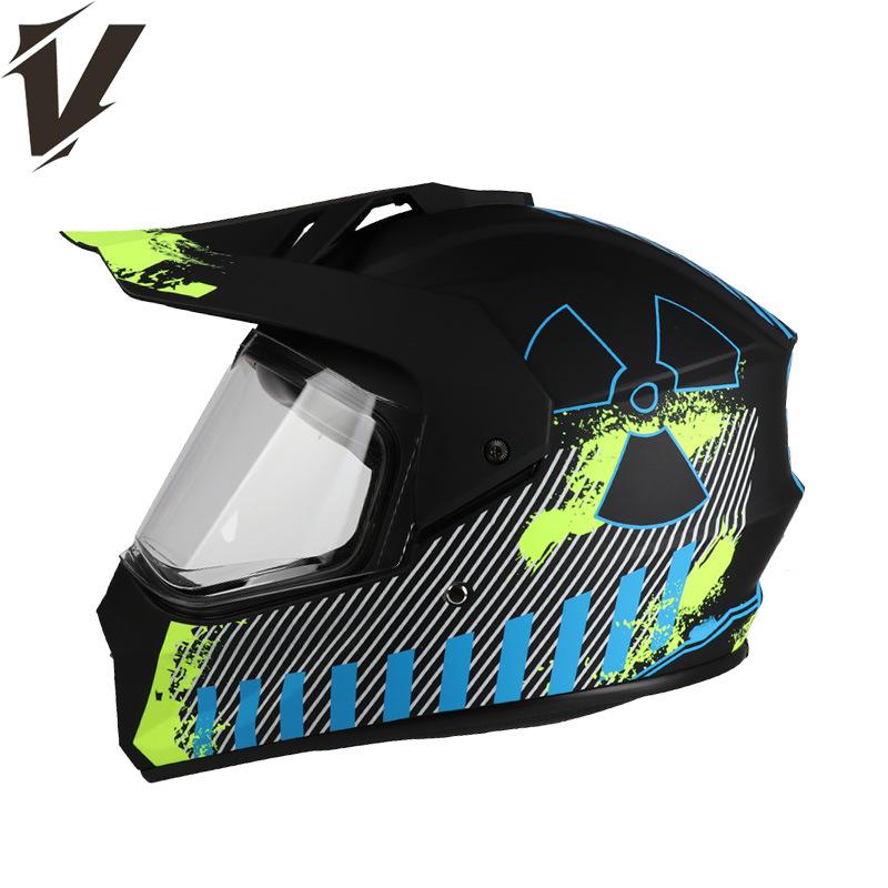Motocross Motorcycle Helmet Breathable Mountain Locomotive Helmet Tension Helmet