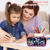 Printed Double-layer Pencil Case Deadpool/ Student Blue Storage Stationery Bag Pencil Bag