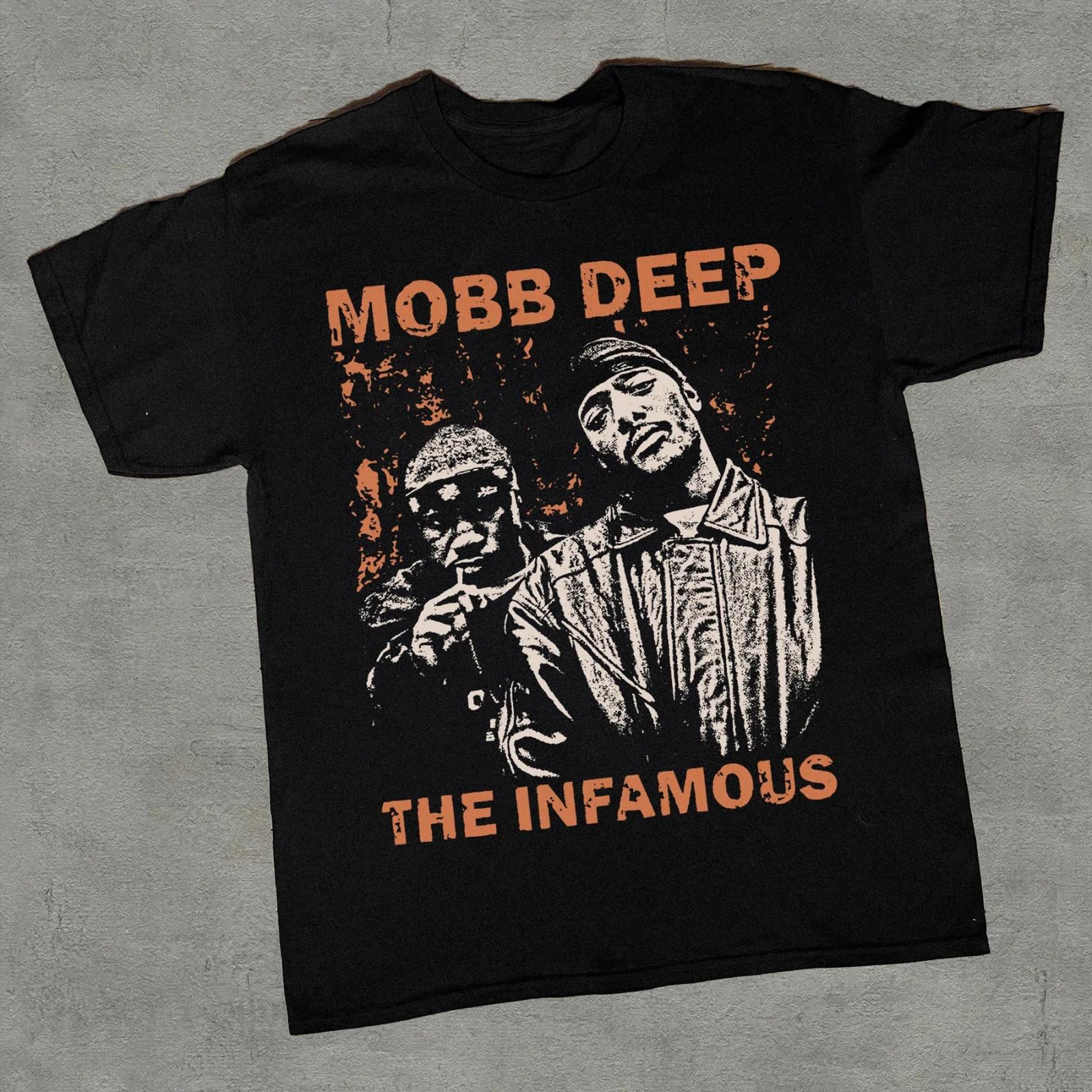 MOBB DEEP The InFamous Heavy Cotton Black Shirt S-5XL TU1719 XXXL