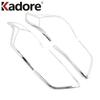 For Hyundai Cantus Creta ix25 2014-2017 2018  Chrome Car Rear Tail Light Lamp Cover Trim Taillight Frame Trims Accessories