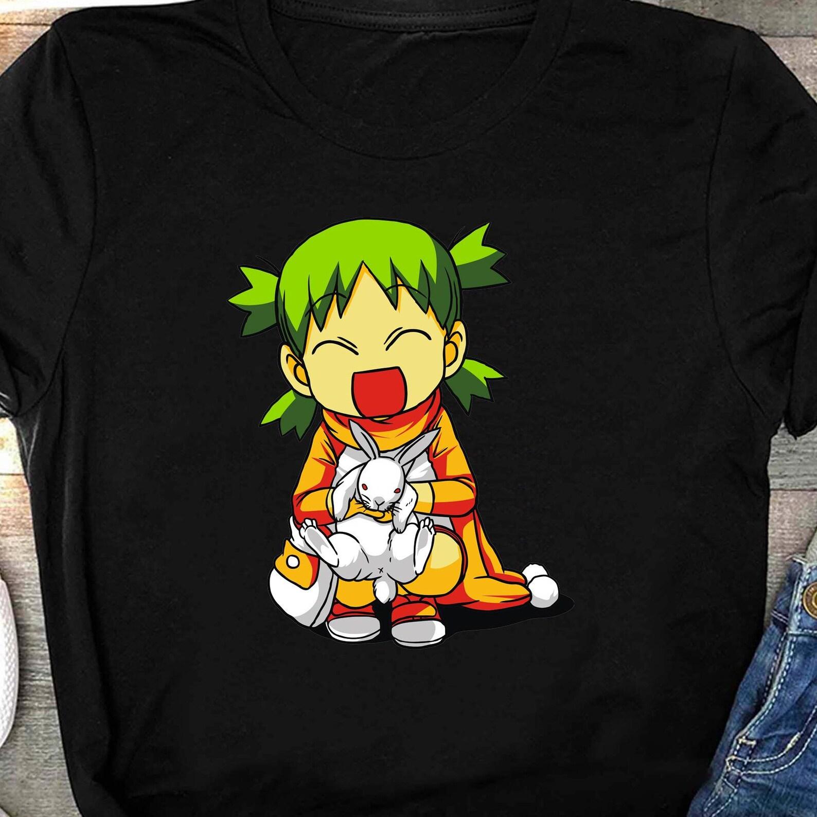 Yotsuba Shirt, Azumanga Daioh Shirt, Yotsubato Anime TShirt, Kiyohiko Azuma Yotsuba Koiwai Manga Shirt, Harajuku Girl Kawaii Japanese Tee S