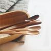 Tableware Handmade Kitchen Dining Rice Soup Kids Spoon Wooden Spoon Coffee Accessories Honey Tea Scoops Long Handle