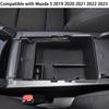 Center Console Organizer Tray for Mazda 3     , Ert Tray Armrest Interior Storage Box Accessories