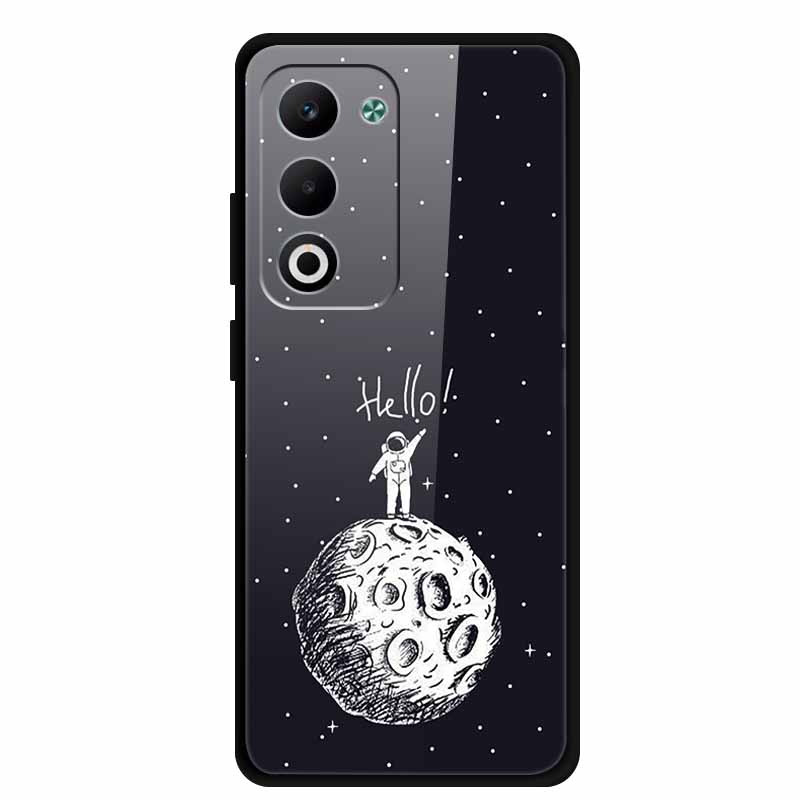 

For OPPO K13X 5G Glass Case K 13 x Coque Soft TPU Bumper Tempered Glass Hard Back Cover Case For OPPO A6i 5G Phone Case Cover OPPO K13X 5G