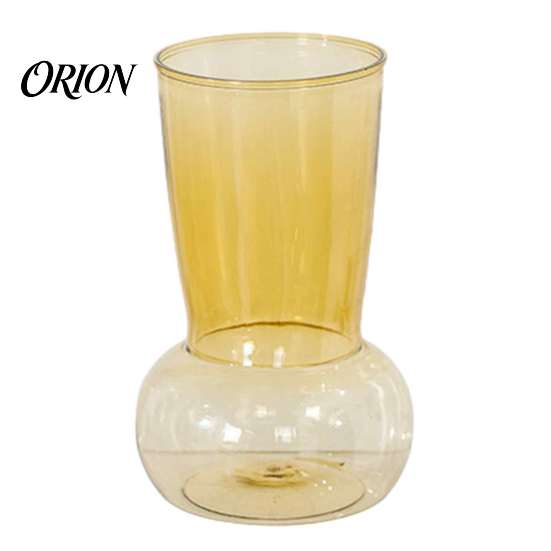 Durable Transparent Vase for Long Stem Flowers Hydroponic Flower Vase, Modern Style Imitation Glass Wide Body Elegant Arrangement Vessel Weddings