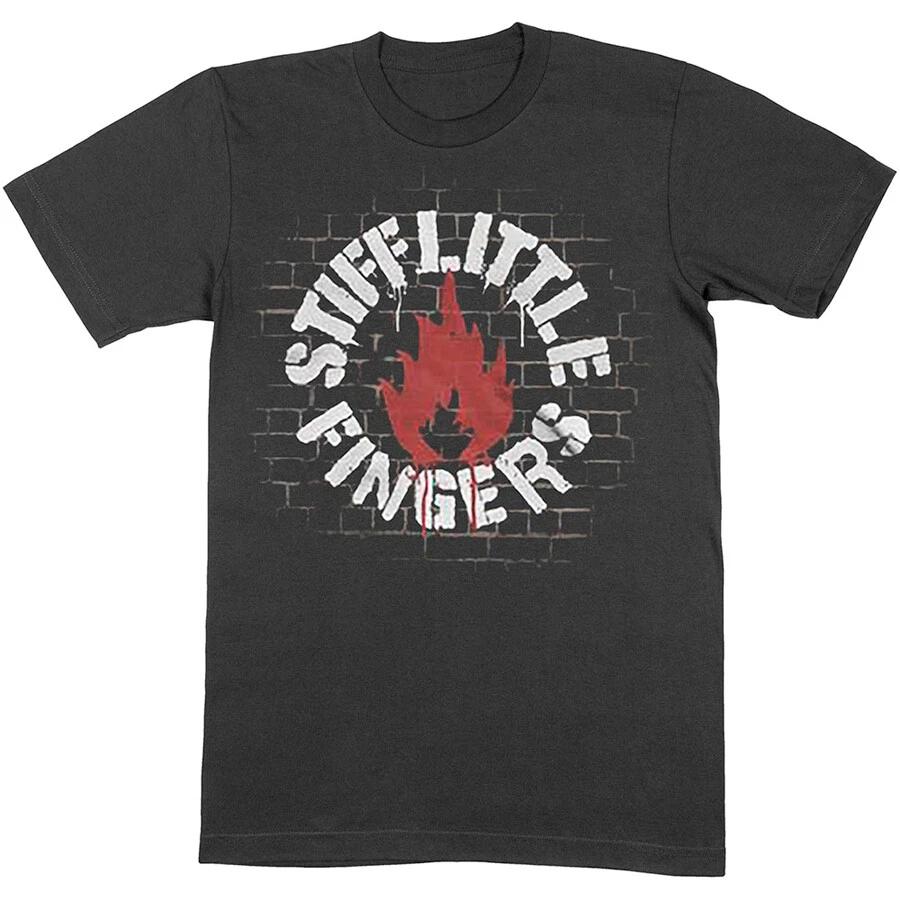 Stiff Little Fingers - Wall - Black t-shirt S