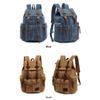 Canvas Bag Retro Men's Bag Durable Backpack Computer Bag Student Schoolbag Outdoor Travel Bag