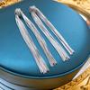 Statement Fashion Knot Long Tassel Earrings For Women Personality New Metallic Jewelry Wholesale