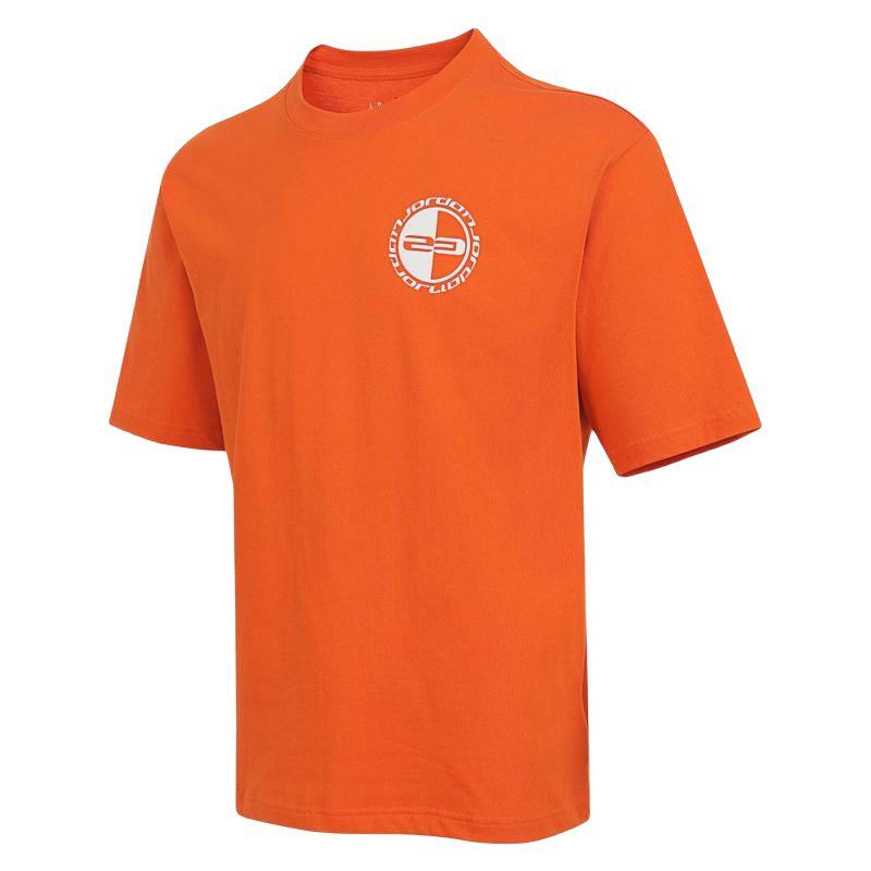 

New Jordan T Shirts Men s Orange HQ8945-805 XL