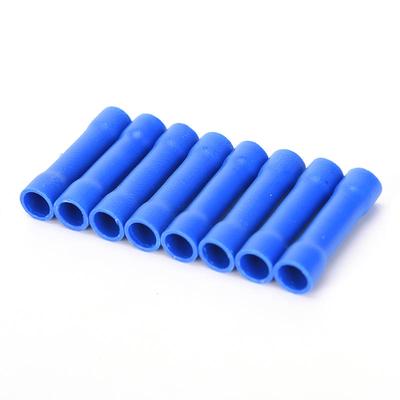 3 WAY BLUE VINYL BUTT WIRE CONNECTOR TERMINAL MADE IN USA 100 PCS 16-14 GA