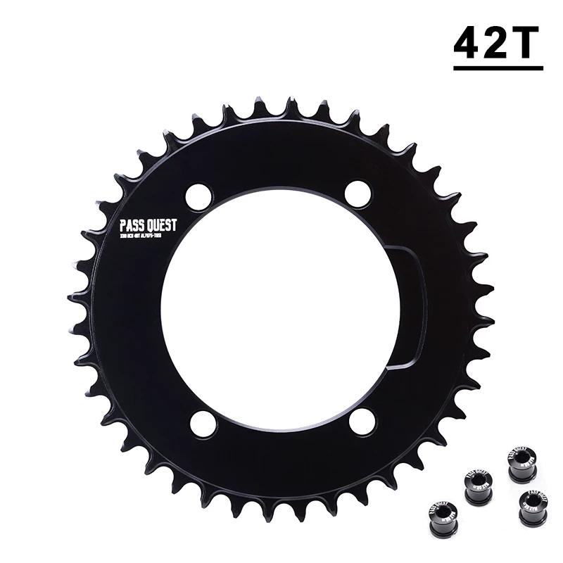 110 Bcd Chainring For Geoid Pm500 Power Meter 4 Bolt Chainring 46 33 50 34t 52 36 53 39 54 40 Aero Chainring 110bcd Double Plate