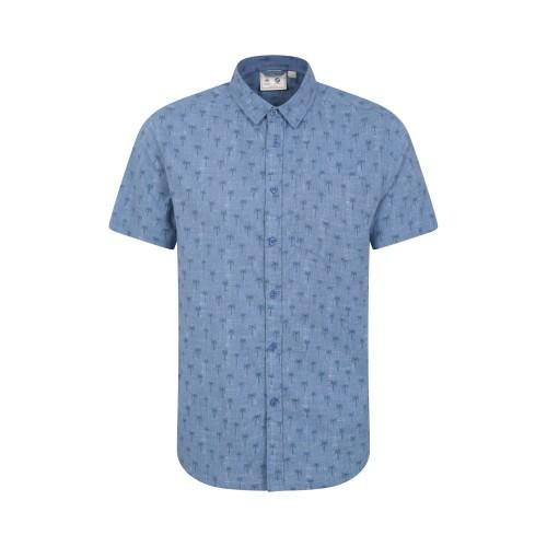 Mountain Warehouse Mens Preston Illustration Palm Tree Shirt
