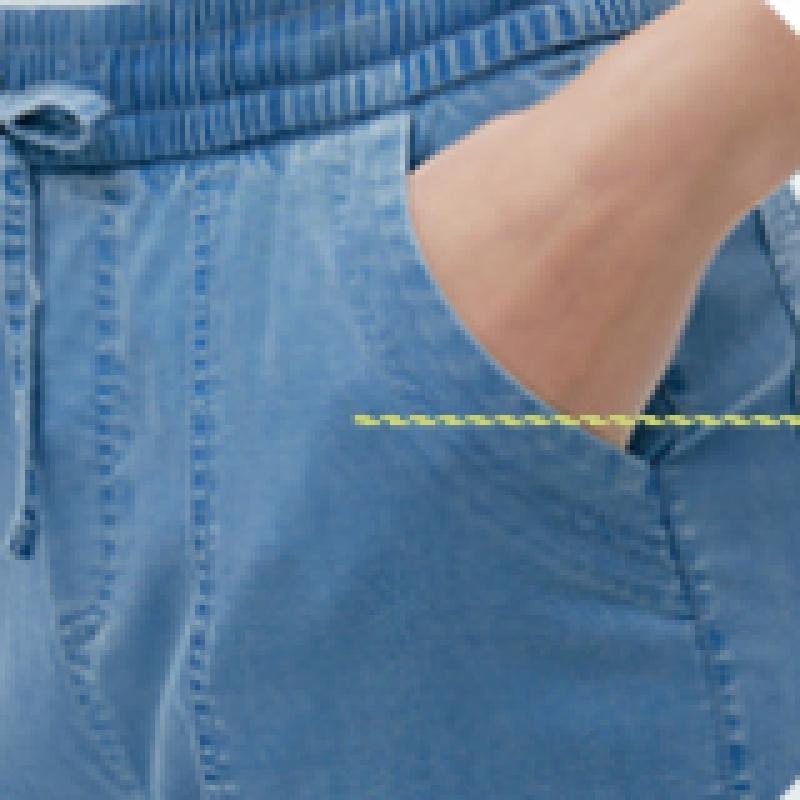 Baiyu Women Lyocell Soft Denim Pants Sdlw