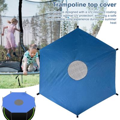 Telo parasole per trampolino Telo di protezione solare per trampolino Telo antipolvere Telo di protezione per trampolino da esterno