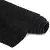 Handmade DIY leather material made of suede cowhide, suitable for both shoes and bags, dual-sided black split suede leather