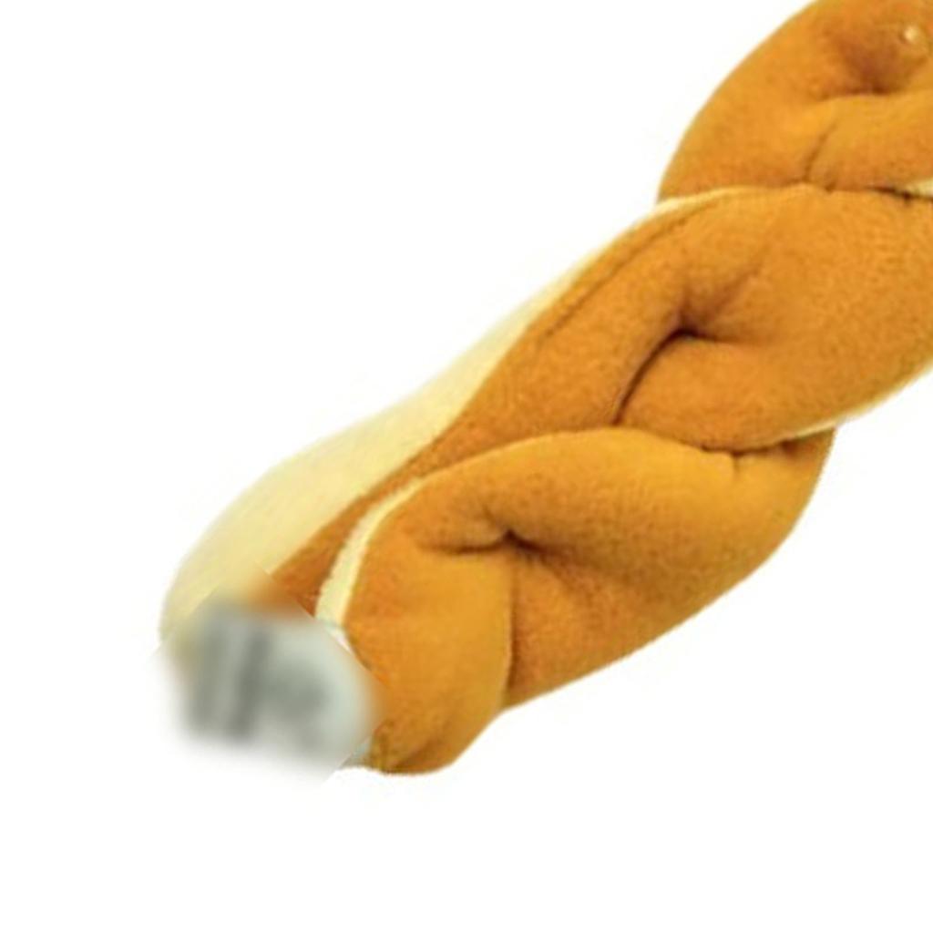 Dog Sound Bread Molar Toy Food Hiding Teeth Grinding Multifunctional Interactive Plush Pet Squeaky