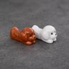 2pcs Cute Cartoon Dog Cat Ceramic Chopsticks Holder Chopstick Holder Stand Practical Fashion Chinese Kitchen Tableware Utensil